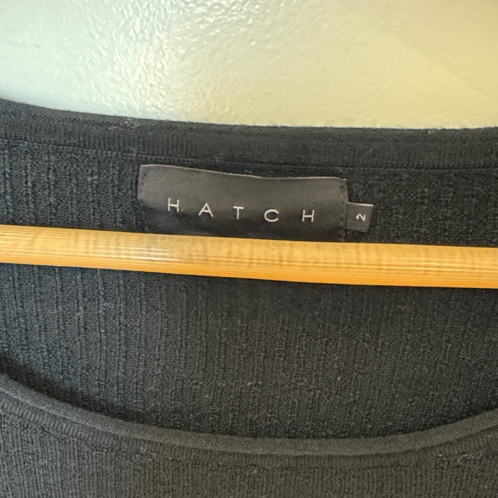 Hatch Black Merino Wool sweater - Picture 3 of 5